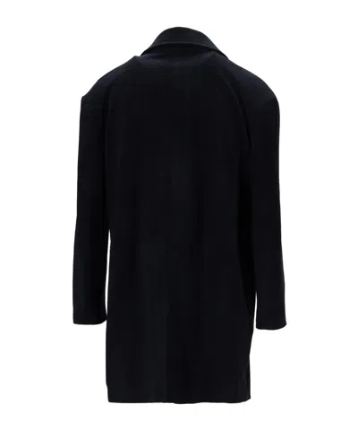 Lela Rose Long-sleeved Coat In Black