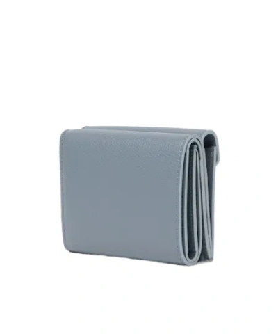 Fendi Ff Diamonds Wallet In Blue