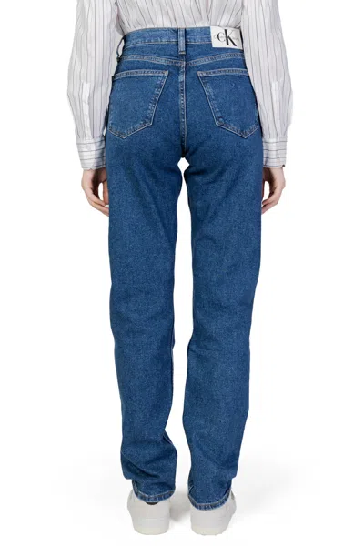 Calvin Klein Jeans Est.1978 Authentic Slim Straight Jeans In Blue