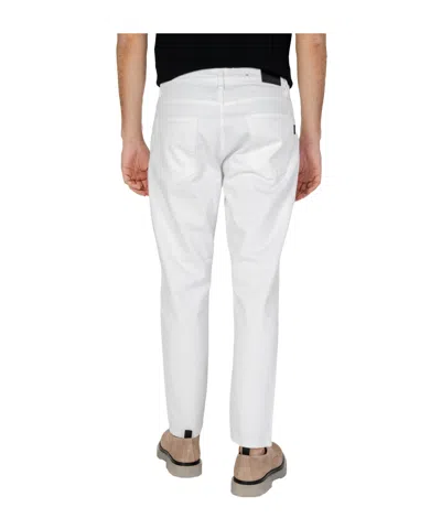Antony Morato Belt Loops Jeans In White