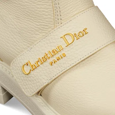 Dior Alps D-quest Ankle Boot In Neutral
