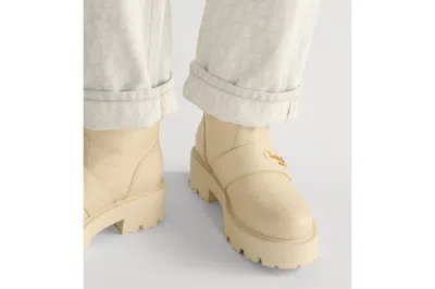 Dior Alps D-quest Ankle Boot In Neutral