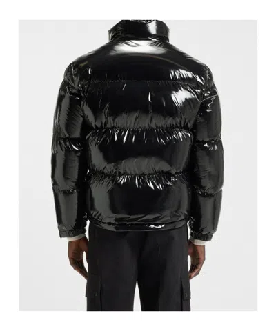 Hugo Boss Adjustable-hem Padded Jacket In Black