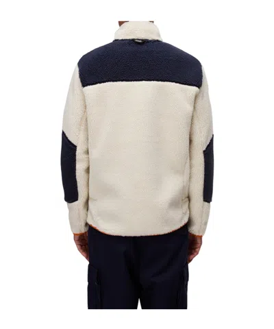 Napapijri Long-sleeved Fleece Jacket In Multi