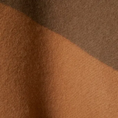 Gucci Wool Cashmere Cape In Brown