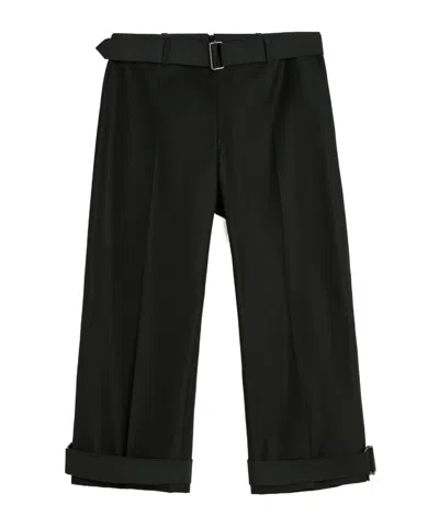 Our Legacy Low-rise Capri Pants In Black