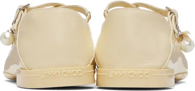 Jimmy Choo Eleri Ballet Shoes In Nude