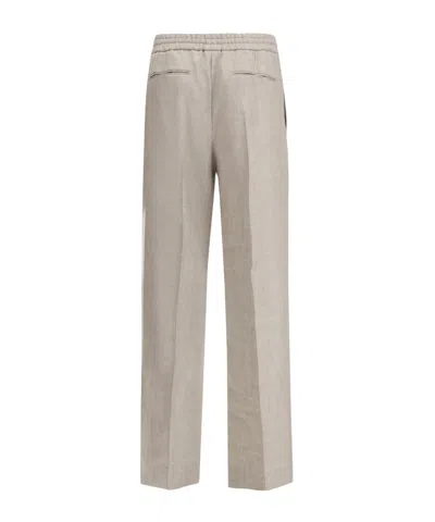 Brioni Straight-leg Asolotrousers In Gray