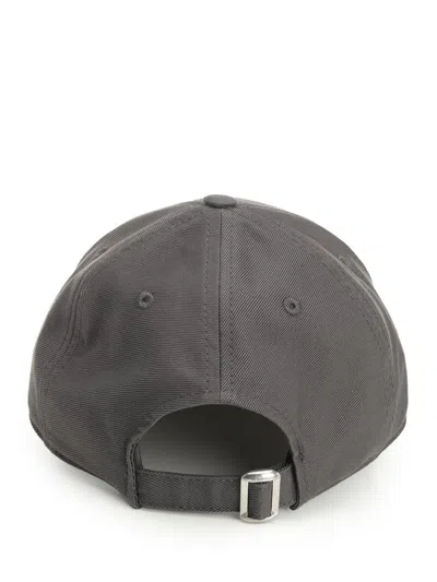 Celine Triomphe Logo Baseball Cap In Gray