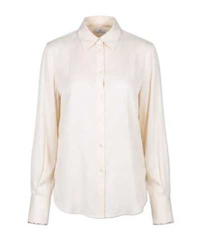 Ps By Paul Smith Long Sleeve Shirt In White