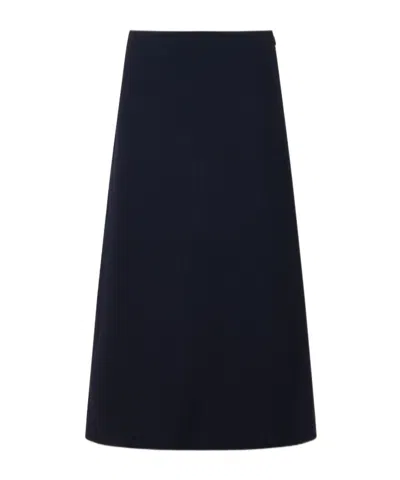 Marni Crêpe A-line Skirt In Black