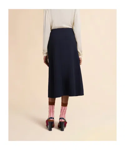 Marni Crêpe A-line Skirt In Black