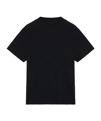 Alexander Mcqueen Crew Neck Graphic Print Short Sleeve T Shirt In Black