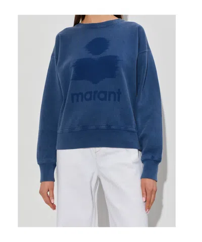 Isabel Marant Étoile Long Sleeve Sweatshirt In Blue