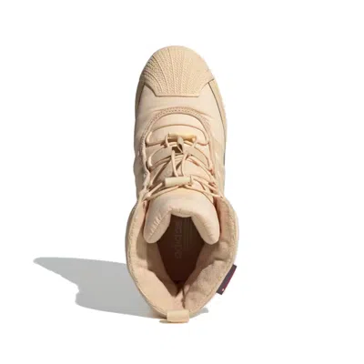 Adidas Originals (gs) Adidas Superstar Boot J 'sand Strata' In Nude