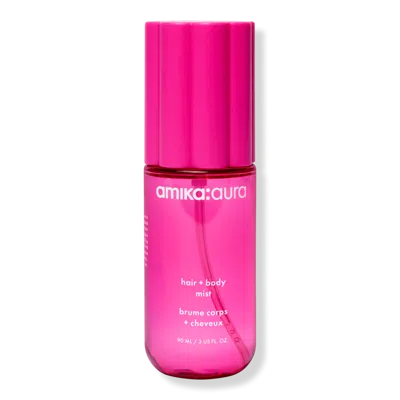 Amika :aura Hair & Body Mist 3 Oz/90 ml In Pink