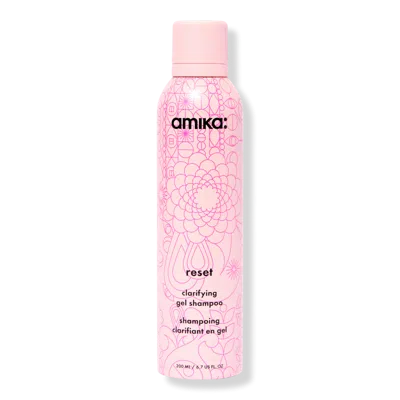 Amika Reset Clarifying Gel Shampoo In Transparent