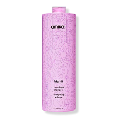 Amika Big Hit Volumizing Shampoo - 33.8 oz In Transparent