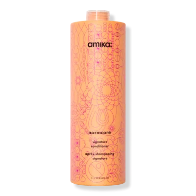 Amika Normcore Signature Conditioner - 33.8 oz In Orange