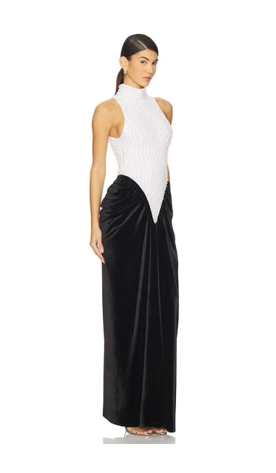 Delfi Hepburn Maxi Dress In Black