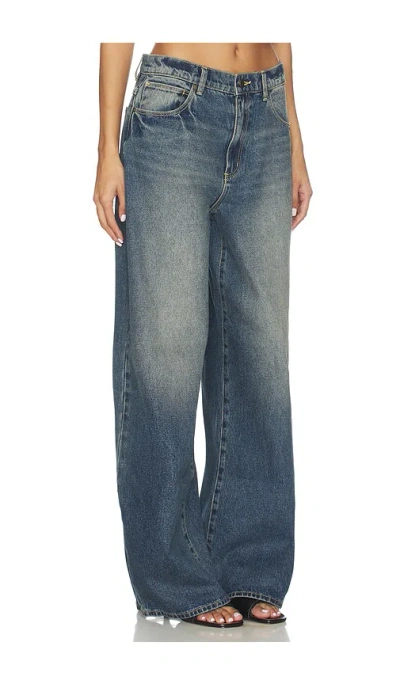 Abrand 95 Super Baggy Jeans In Blue