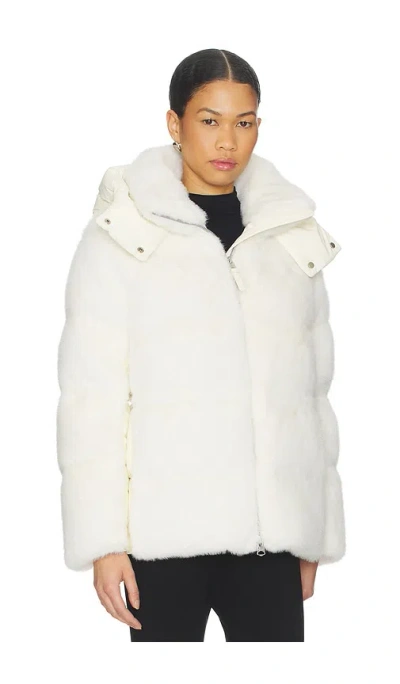 Mackage Cassidy Coat In White