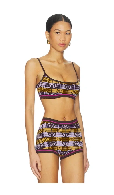 Tropic Of C Isla Bralette Top In Multi
