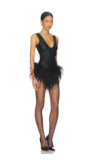 The Dolls House Kenya Romper In Black