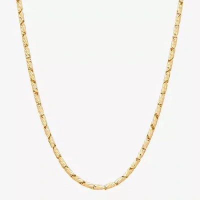 Fine Jewelry Womens 14k Gold 18 Inch Link Chain Necklace In Gold