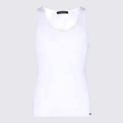 Tom Ford Sleeveless Crewneck T-shirt In Multi