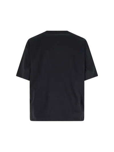 Balmain T Shirts Black In Black