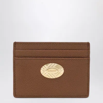 Burberry Hazelnut Cotswolds Card Holder In Brown