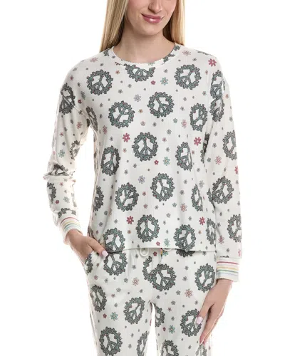 Pj Salvage Joy World To The World Top In White