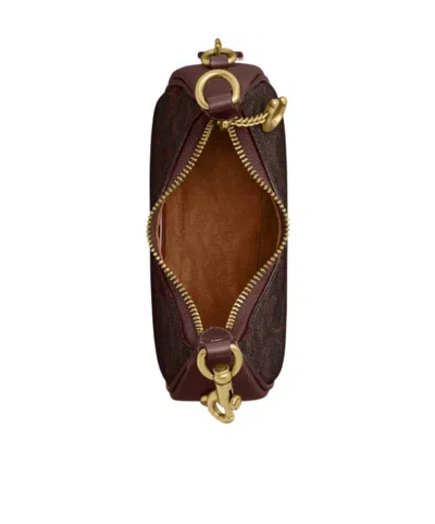 Coach Signature Jonie Purse In Burgundy