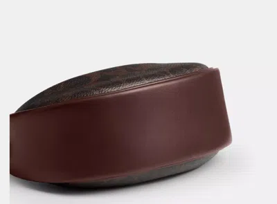 Coach Signature Jonie Purse In Burgundy