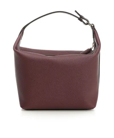 Valextra Mochi Mini Handbag In Red