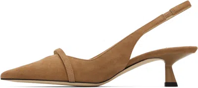 Jimmy Choo Amita Size 45 High Heels In Brown