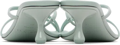 Jimmy Choo Etana 50 High-heeled Sandals In Green