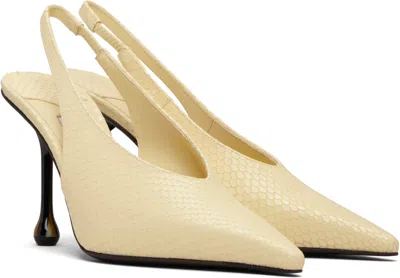 Jimmy Choo Isa 95 High Heels In Neutral