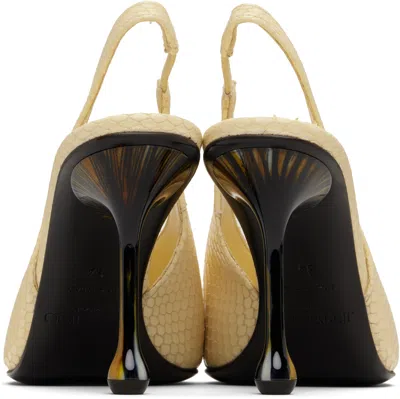 Jimmy Choo Isa 95 High Heels In Neutral