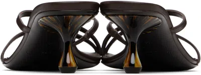 Jimmy Choo Etana 50 High-heeled Sandals In Brown