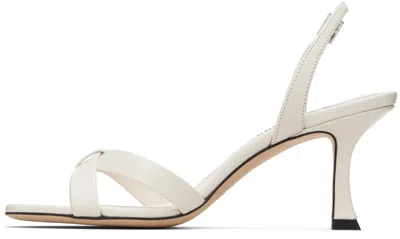 Jimmy Choo Elsy 70 High-heeled Sandals In White