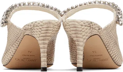 Jimmy Choo Bing 65 High Heels In Brown