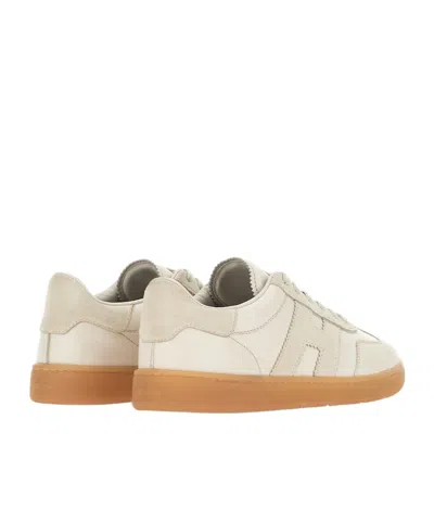 Hogan Cool Side H Patch Sneakers In White