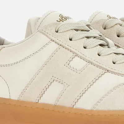 Hogan Cool Side H Patch Sneakers In White