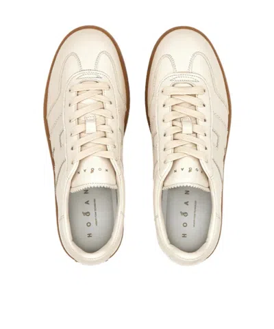 Hogan Cool H Patch Sneakers In White