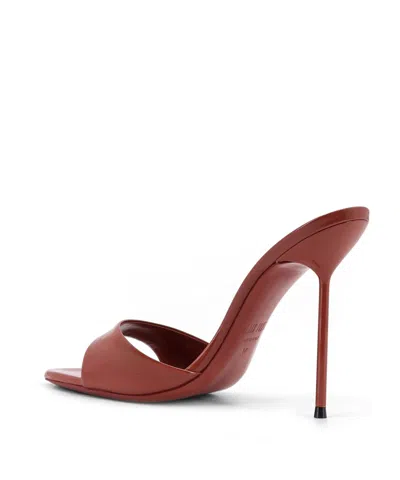 Paris Texas Lidia Almond Toe Sandals In Brown