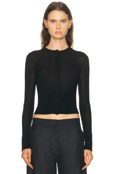 Alaïa Alaϊ Fitted Cardigan In Black