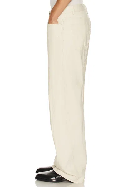 Helmut Lang Ski Jean In White