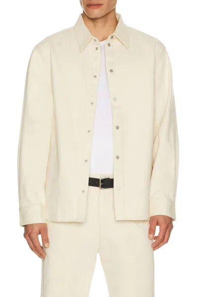 Helmut Lang Denim Shirt In Sand